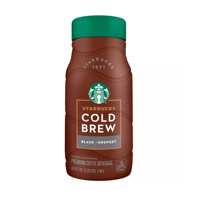 Starbucks Black Unsweetened Cold Brew Coffee - 40 fl oz